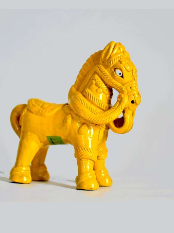 Yellow Horse art piece