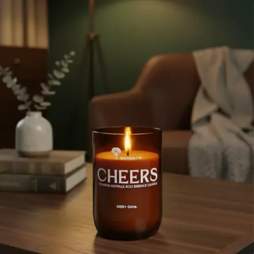 Cheers Lavender Scented Soy Wax Candle
