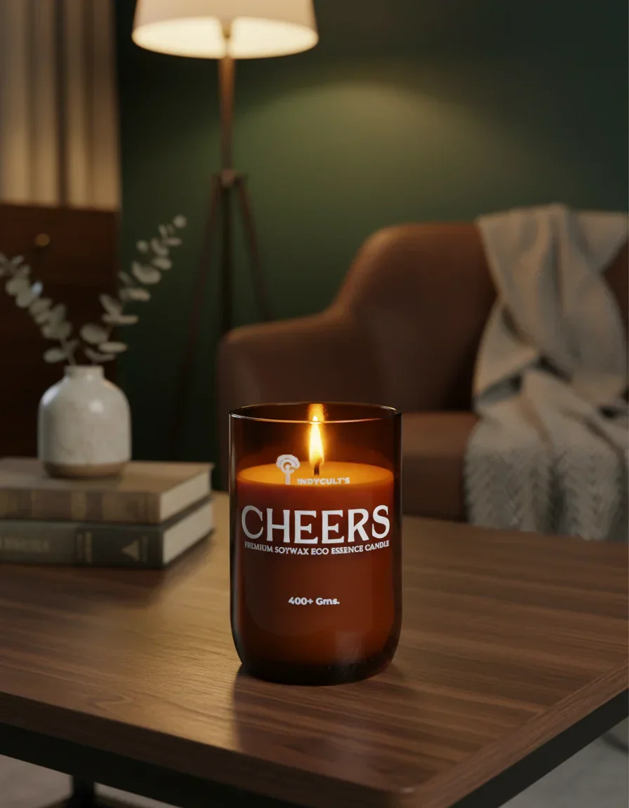 Cheers - Elysian Musk Scented Soy Wax Candle