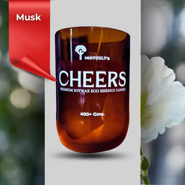 Cheers - Elysian Musk Scented Soy Wax Candle